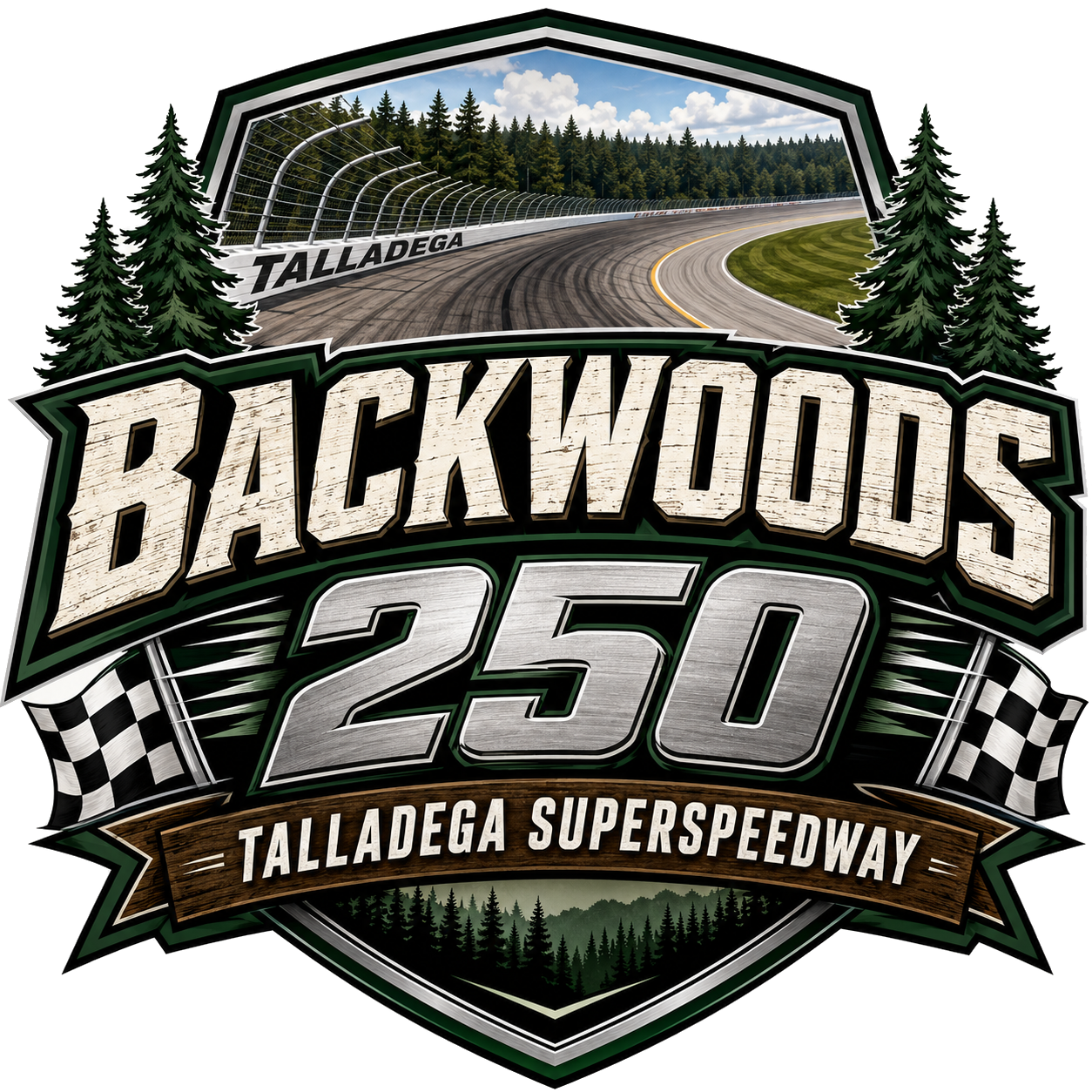 Backwoods 250 logo