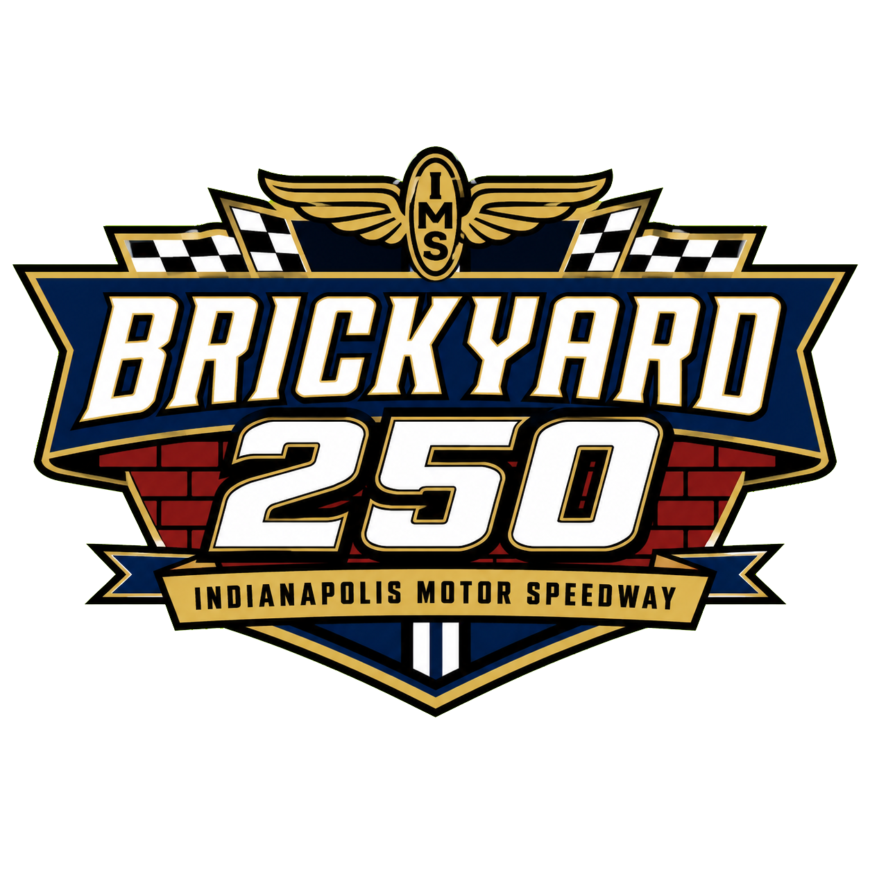 Brickyard 250 logo