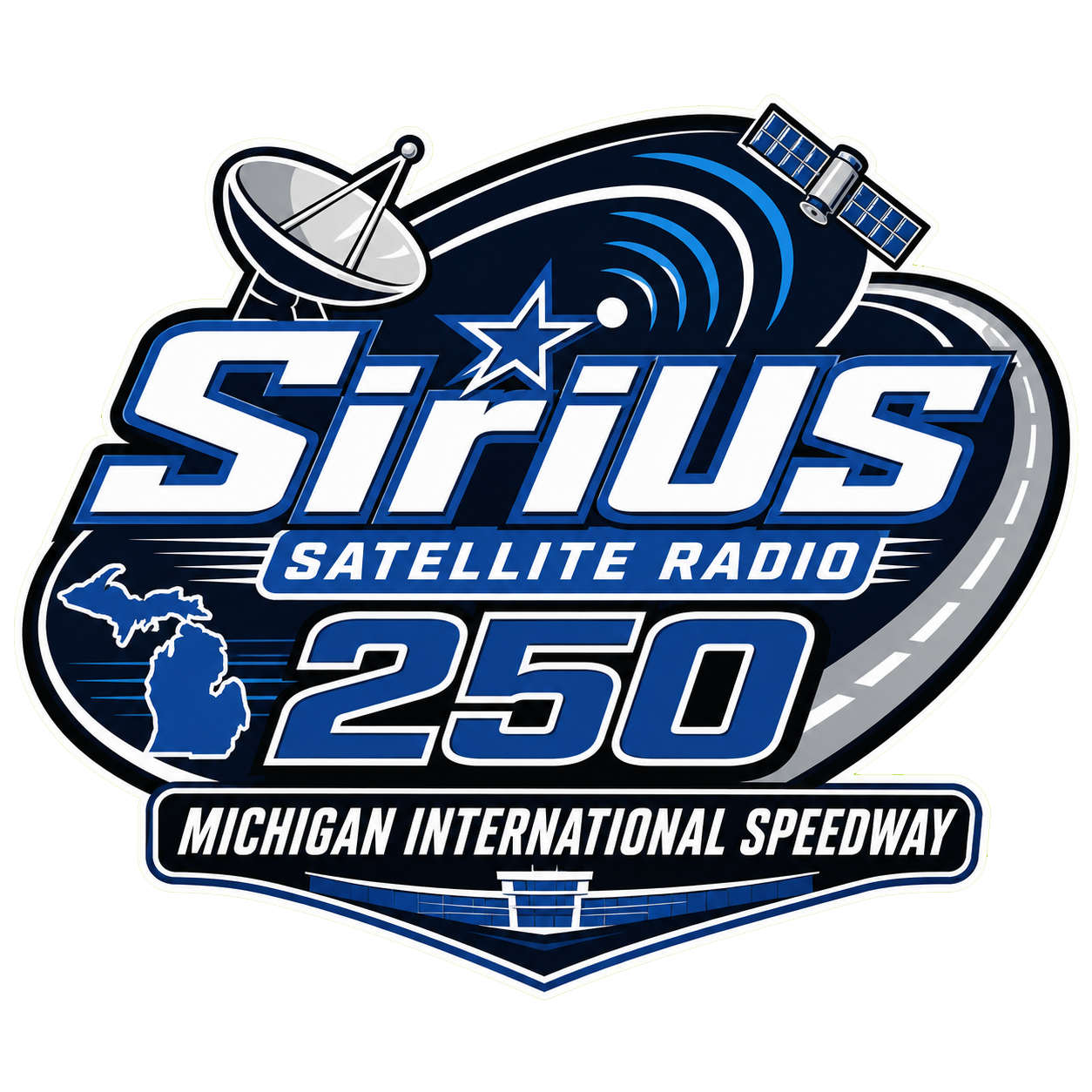 Sirius Satellite Radio 250 logo